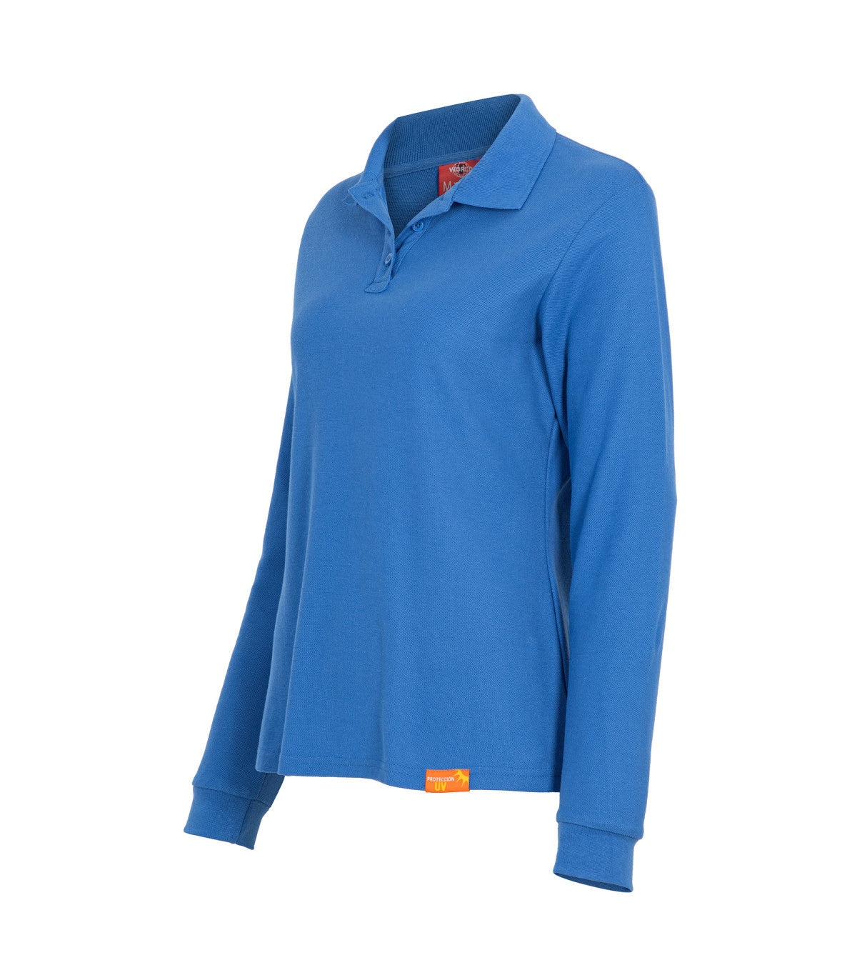 POLERA POLO MANGA LARGA MUJER 60-40