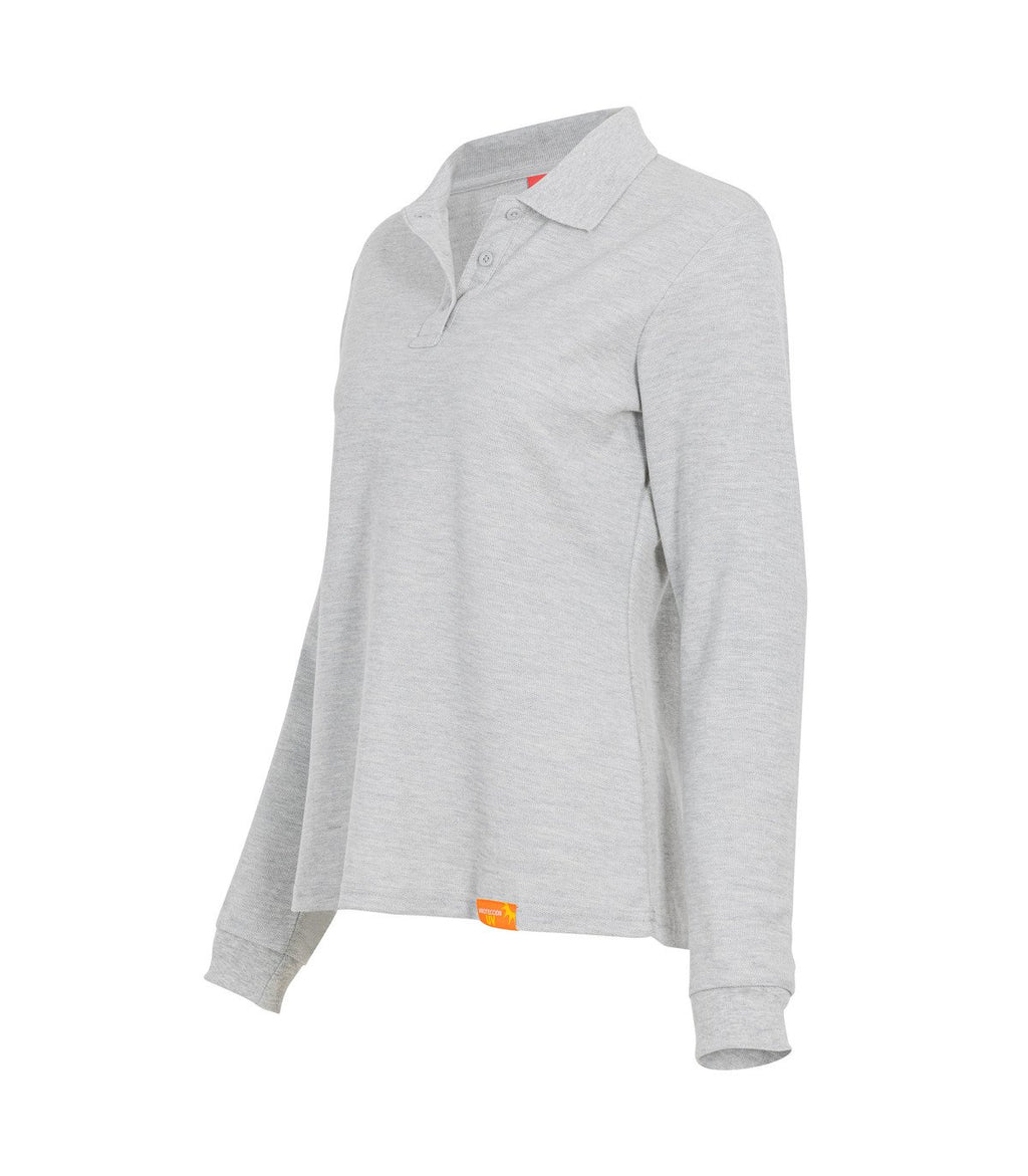 POLERA POLO MANGA LARGA MUJER 60-40