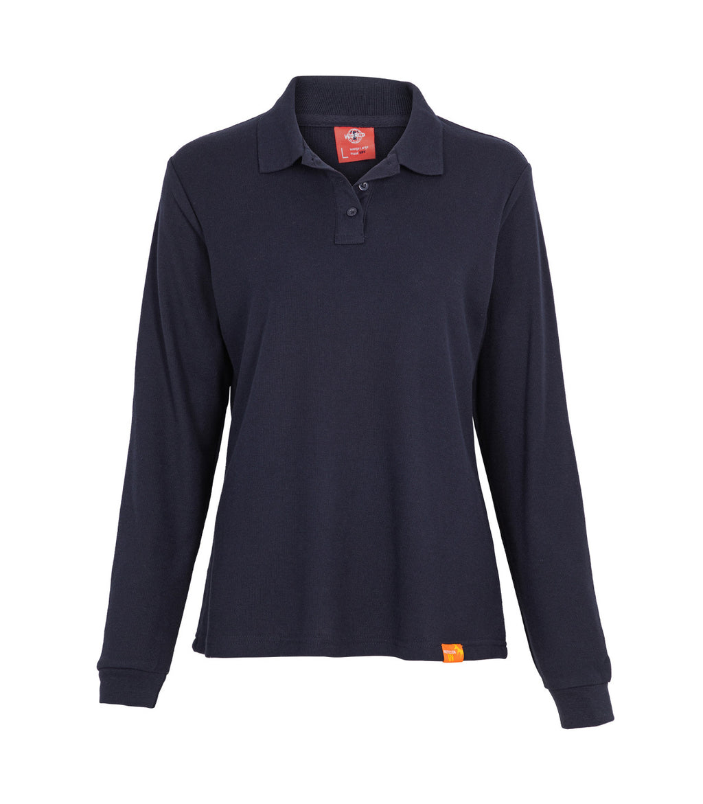 POLERA POLO MANGA LARGA MUJER 60-40