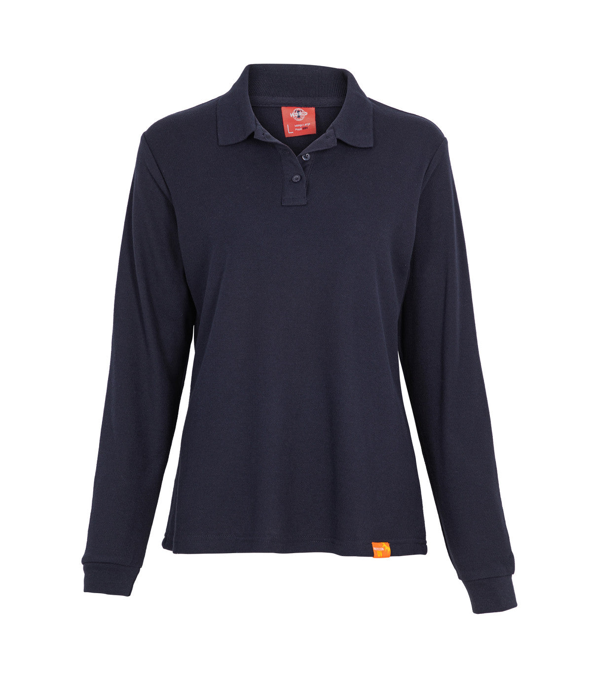 POLERA POLO MANGA LARGA MUJER 60-40