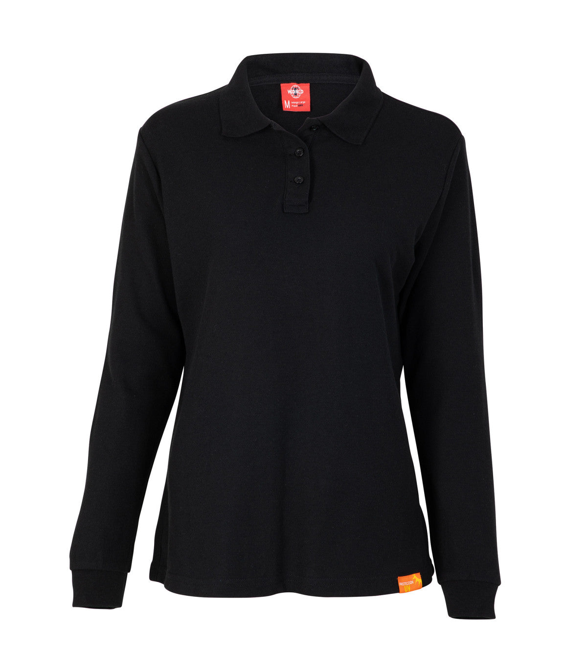 POLERA POLO MANGA LARGA MUJER 60-40