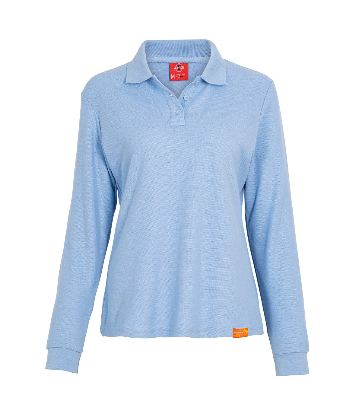 POLERA POLO MANGA LARGA MUJER 60-40