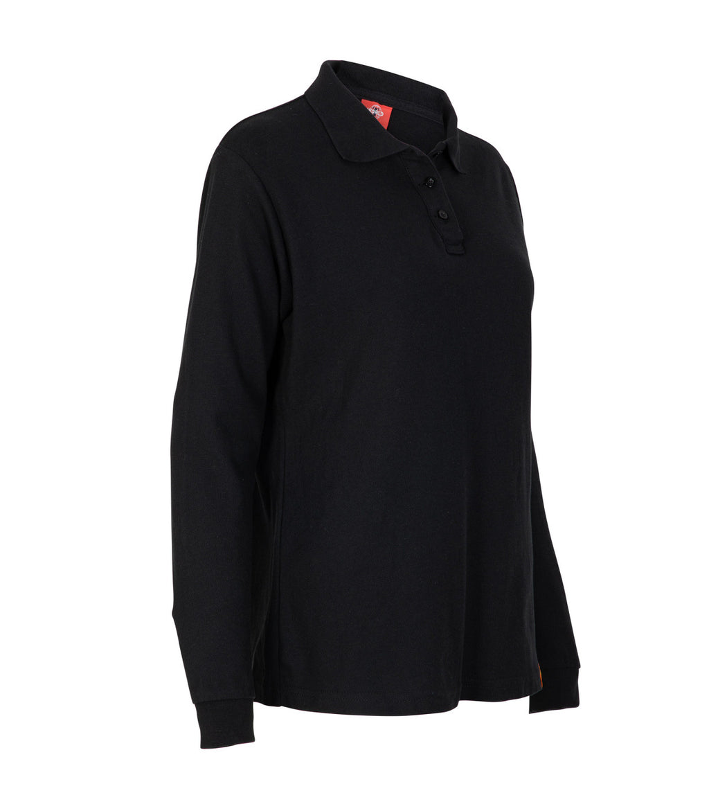 POLERA POLO MANGA LARGA MUJER 60-40