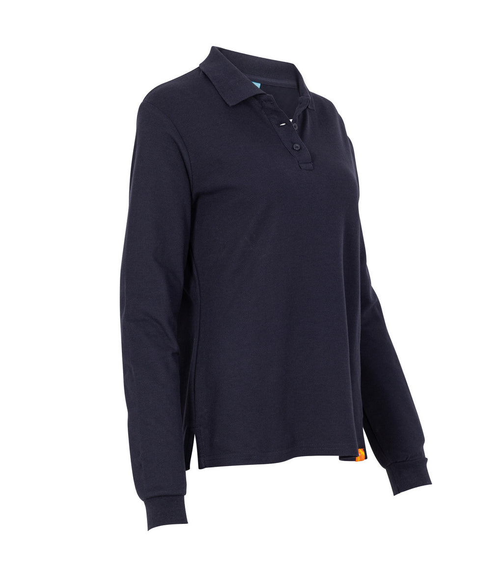 POLERA POLO MANGA LARGA MUJER 80-20