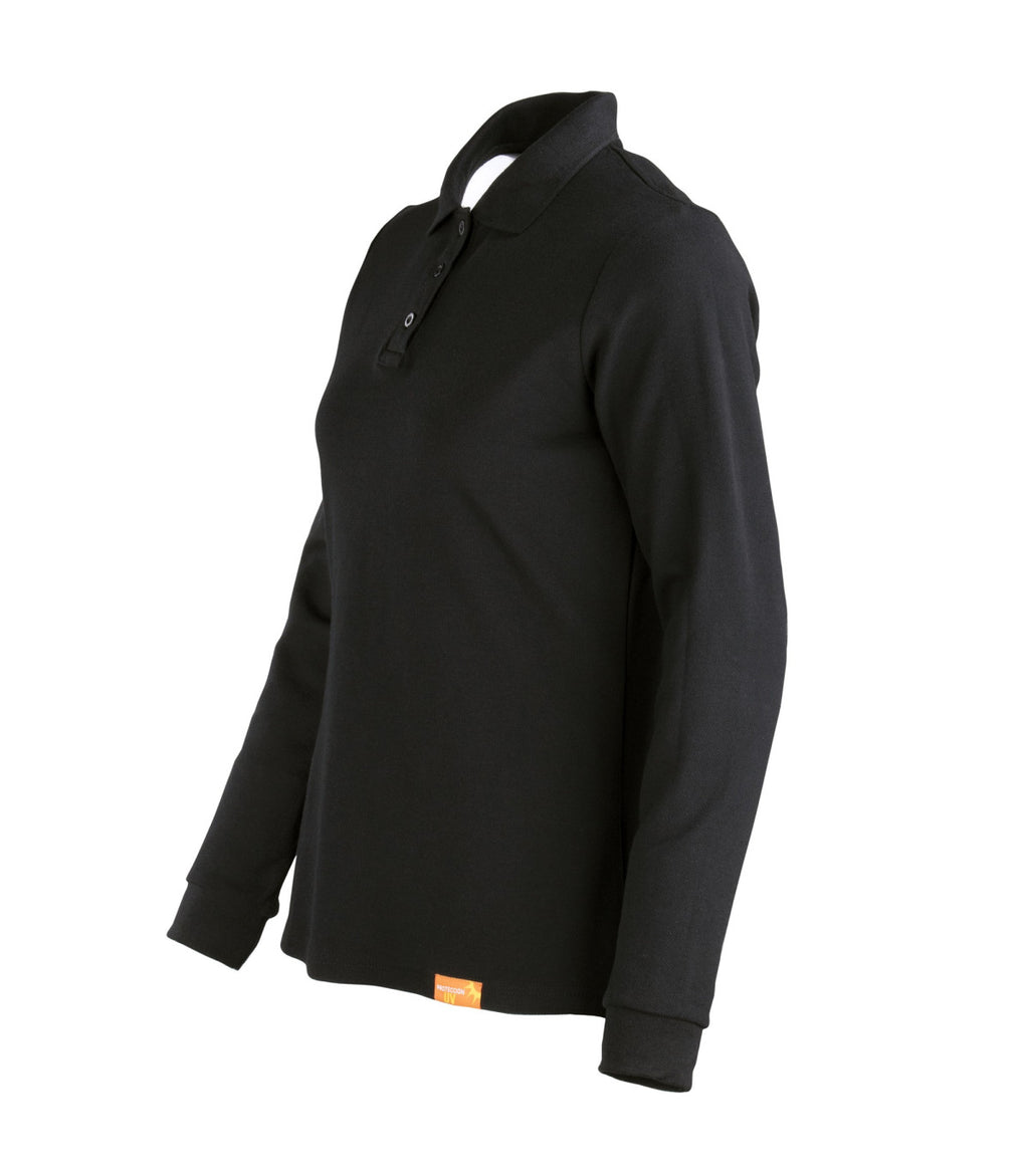 POLERA POLO MANGA LARGA MUJER 80-20
