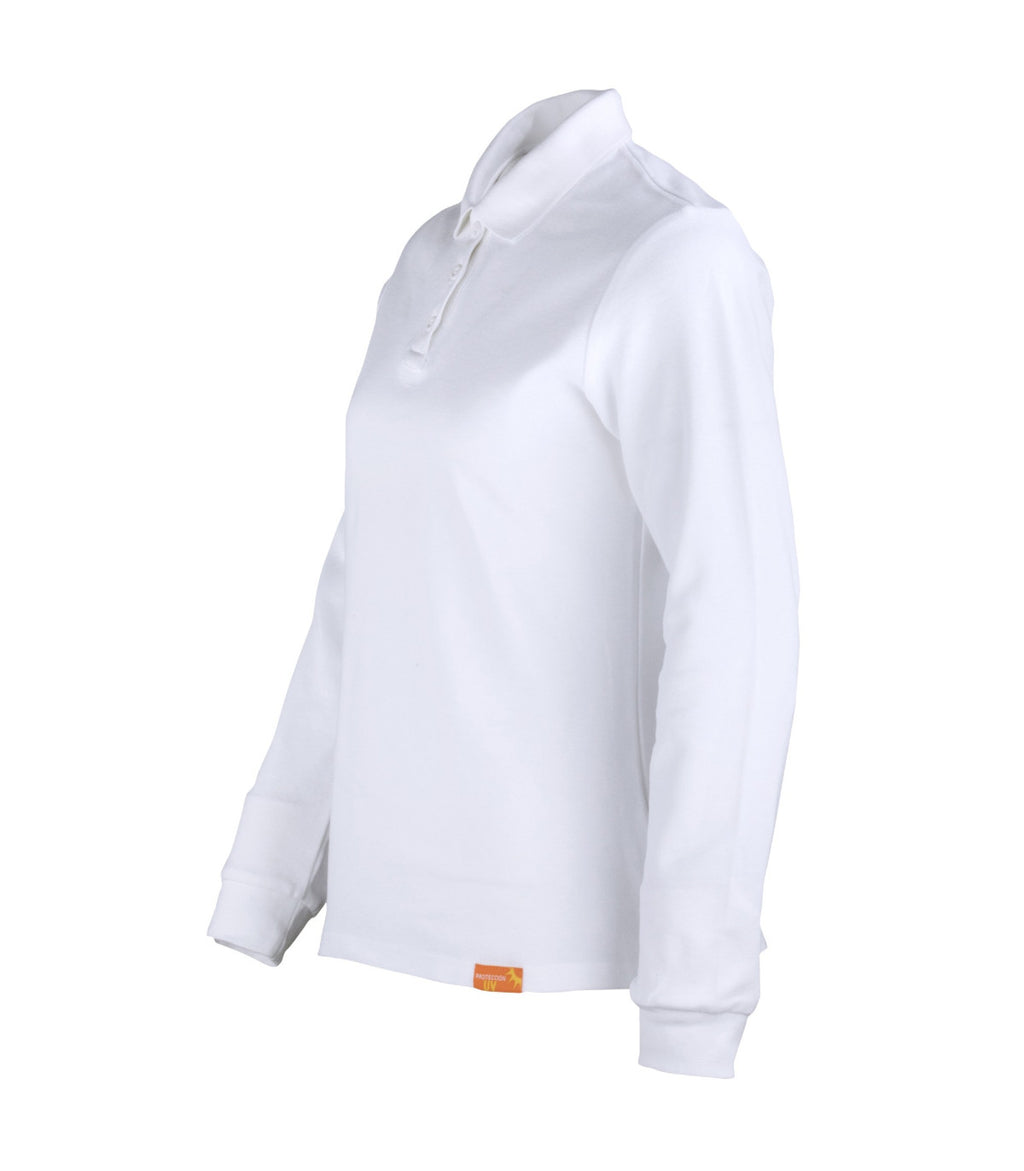 POLERA POLO MANGA LARGA MUJER 80-20
