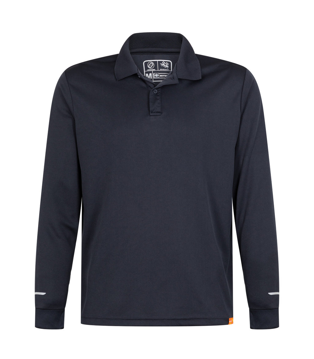 POLERA POLO WORK DRY MANGA LARGA