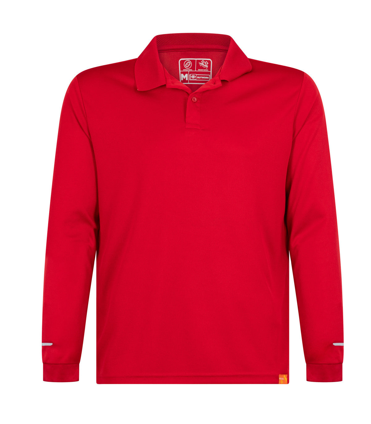 POLERA POLO WORK DRY MANGA LARGA