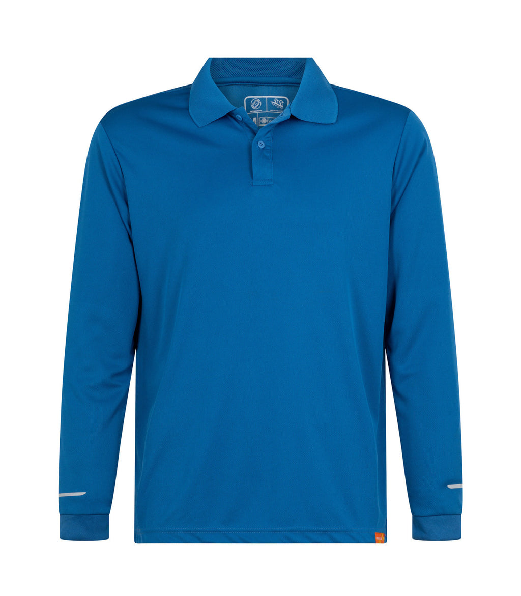 POLERA POLO WORK DRY MANGA LARGA